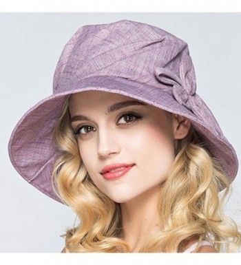 OLEWELL Adjustable Foldable Winter Cap Purple in Women's Sun Hats