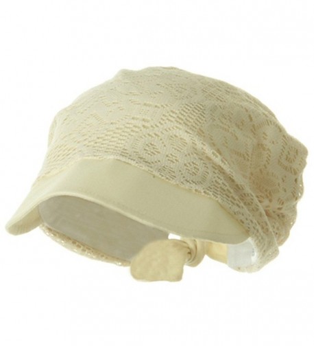 Ladies Jacquard Mesh Hat - Natural - CS114F2SSUP