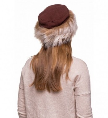 Futrzane Fleece Winter Ladies Women in Women's Bomber Hats