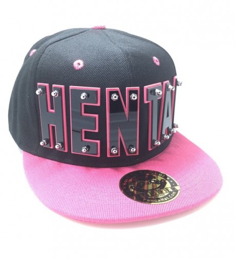 PANDAHAT Hentai Black Pink Brim