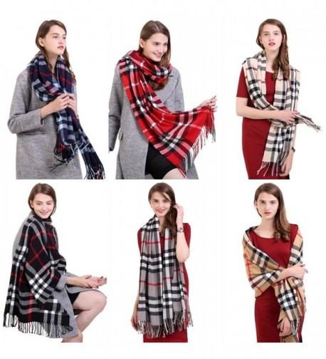 Tartan Blanket Stylish Winter Pashmina