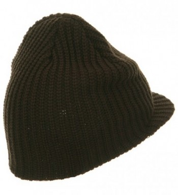 Lumberjack Jeep Beanie Visor Brown in Men's Skullies & Beanies