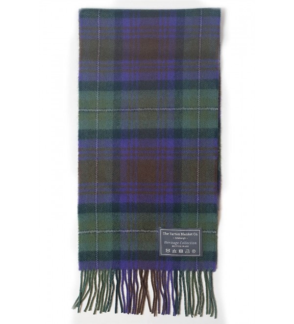 The Tartan Blanket Co. Scottish Lambswool Scarf Isle of Skye Tartan - CA12E181DS1