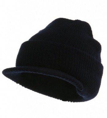 Military Wool Jeep Cap - Navy - CU114F2WWAV