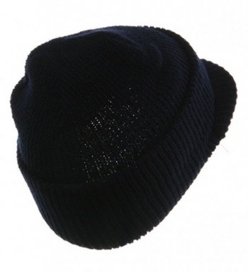 Military Wool Jeep Cap Navy in Men's Skullies & Beanies