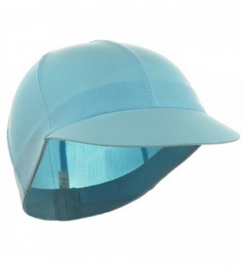 Sport Solid Spandex Pin-Wheel Visor Cap Sky Blue 1646 Sky Blue CH11CADOO7B