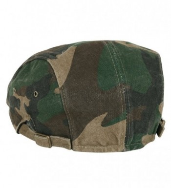 ililily Camouflage Pattern Newsboy flatcap_556_1