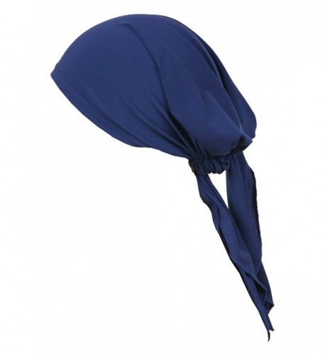 Love Lakeside Pre tied Headscarf Bandana - Cobalt Blue - C212N445263