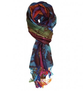 Ted Jack Feathers Pashmina Multicolor