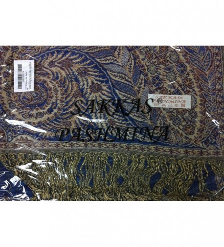 Paisley Jacquard Double Layer Pashmina