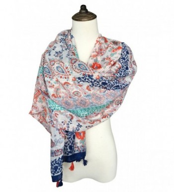DOCILA Pretty Flowers Ladies Travelling in Fashion Scarves