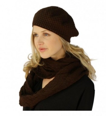 Ladies Winter Chunky Hat Infinity