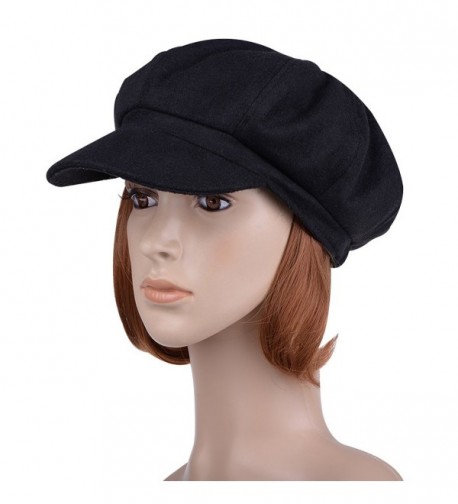 VBIGER Womens Woolen Fedora Newboys in Women's Newsboy Caps