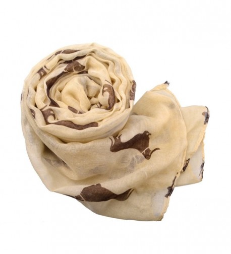 Fashion Animal Dachshund Pashmina Scarves in Wraps & Pashminas