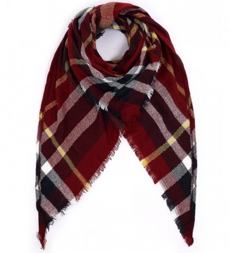 Blanket Triangle Scarves Tartan Gorgeous