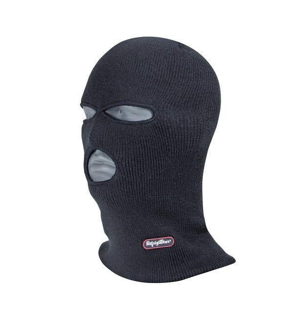 RefrigiWear Thermal Double 3 Hole Balaclava - Black - CP11O3Z2O09