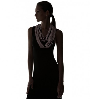 Womens Faux Suede Scarf Black in Fashion Scarves