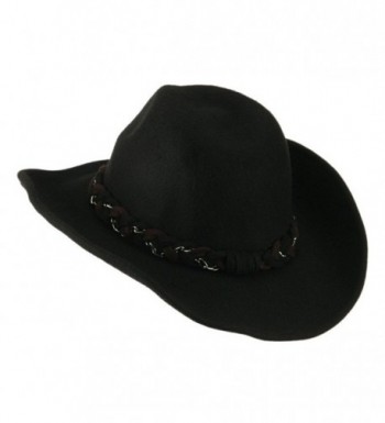 Wool Felt Cowboy Hat Twisted