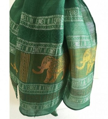 Oma Scarf Elephant Design Large in Wraps & Pashminas