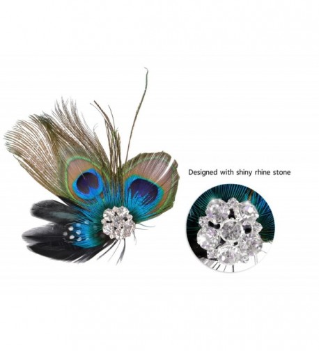 Fascigirl Fascinator Peacock Headdress Headwear