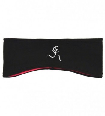 Running Reversible Performance Headband Run Girl - Black/Pink - CO11Q9EDOEH