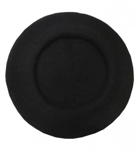 Philadelphia Rapid Transit Traditional French Wool Beret - Black - C3117N5ITPF