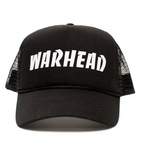 WARHEAD Dimebag Darrell Unisex Adult One-Size Black/Black Snapback Truckers Hat Cap - CL12N3XPA9R
