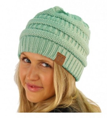 Unisex Winter Chunky Stretch Hat