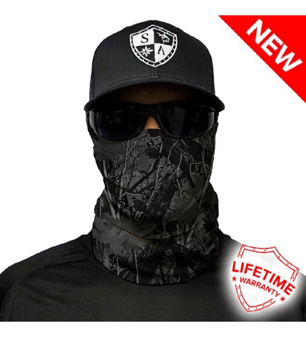 Salt Armour Face Mask Shield Protective Balaclava Bandana Microfiber Tube Neck Warmer (Blackout Forest Camo) - CT187WNGNAS