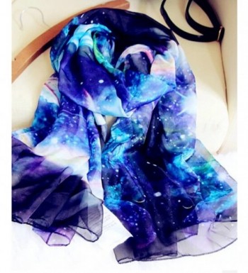 JOYJULY Starry Printing Chiffon Scarves