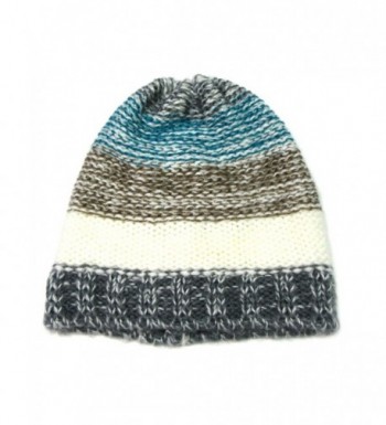 GYSEASON Acrylic Striped Skullies Beanies in Women's Skullies & Beanies