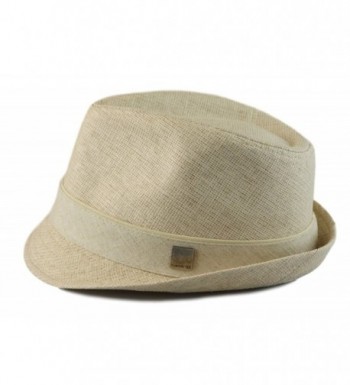 Hatter Classic Fedora Short Trilby in Men's Fedoras