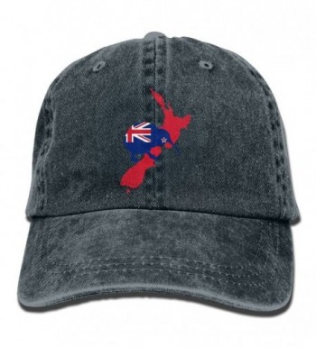 Kiwi Of New Zealand Cotton Denim Adjustable Unisex Cricket Cap For Men Or Women - Navy - CO1870DX0N7