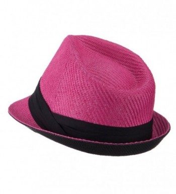 Toyo Fedora Hat Black Band