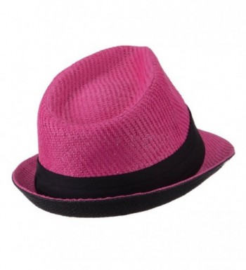 Toyo Fedora Hat Black Band in Women's Fedoras