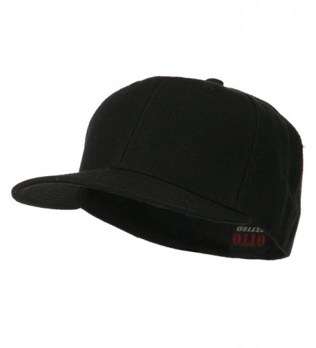 Pro Style Wool Fitted Cap - Black - CR11LUGA6XP