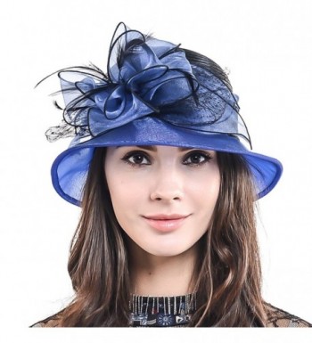 HISSHE Cloche Church Bowler Wedding in Women's Sun Hats