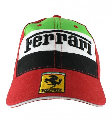 Ferrari Baseball Cap Casual Adjustable