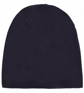 YJDS Slouchy Beanie Hat for Men Women Chemo Cancer Hats Cotton Soft Sleep Cap - Black - CO185X4GIMM