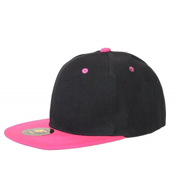 New AF Two Tone Snapback - Black / Hot Pink - CP11B5O2S6L