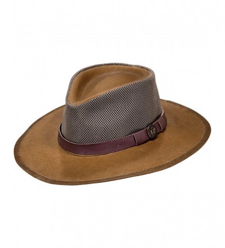 Outback Trading Kodiak Hat with Mesh - Field Tan - CM1165GRSXH