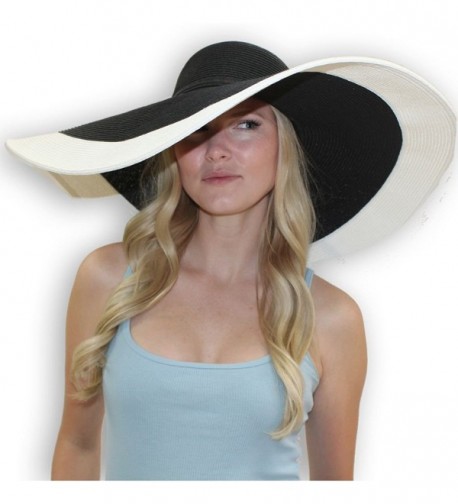 Rebecca 8 Inch Wide Brim Derby Sun Hat Large - UPF 50 Sun Protective Hat For Women - CH11JSLMBNX