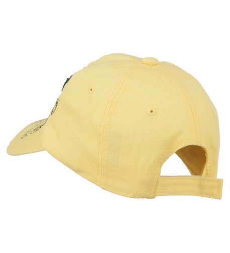 Baseball Cap Jeweled Butterfly Yellow in Women's Baseball Caps