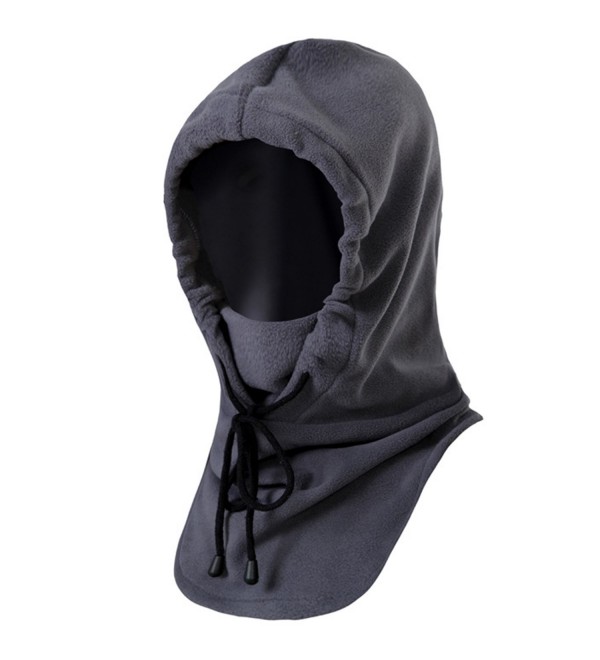 Dollshouse Winter Warm Tactical Heavyweight Balaclava Outdoor Sports Face Mask - Grey - C612LW68RYX