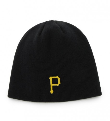 47 Brand Cuffless Beanie Hat - MLB Knit Skull Toque Cap - Pittsburgh Pirates - C811YH4TKO9