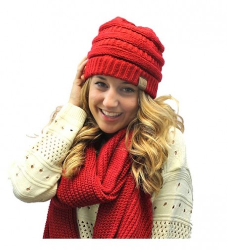 Luxury Divas Slouchy Oversize Beanie in Women's Skullies & Beanies