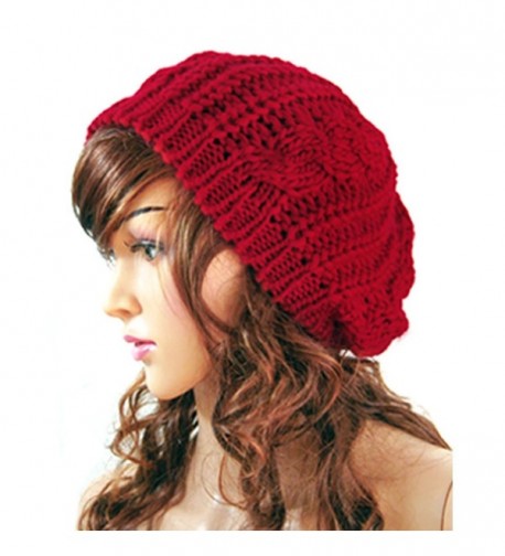 MIOIM Womens Knitted Crochet Slouchy