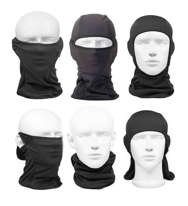 3pc Lightweight Breathable Wind UV Protecting Face Mask Balaclava ...