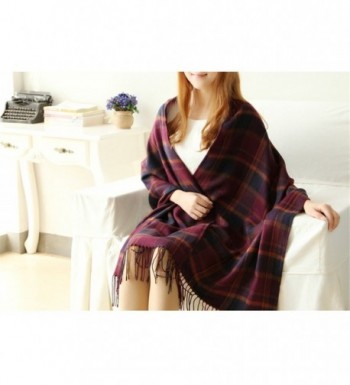 Fashion Women Cashmere Scarf Purple in Fashion Scarves