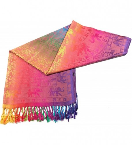 CJ Apparel Elephant Pashmina Seconds in Wraps & Pashminas